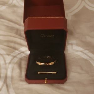 Cartier Yellow Gold Bracelet